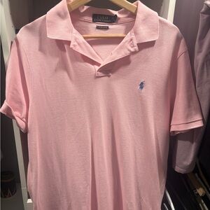 Ralph Lauren Pink Polo Shirt for Men